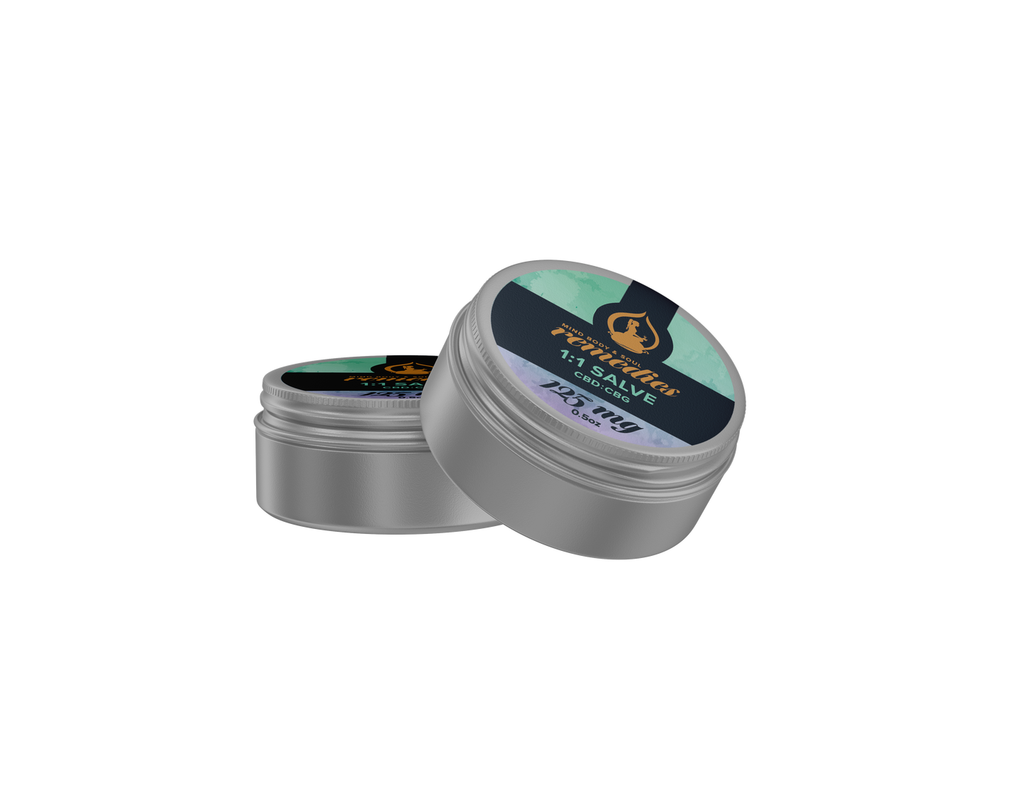 Renew .5 oz 125mg 1:1 CBD:CBG Salve (Travel Size)