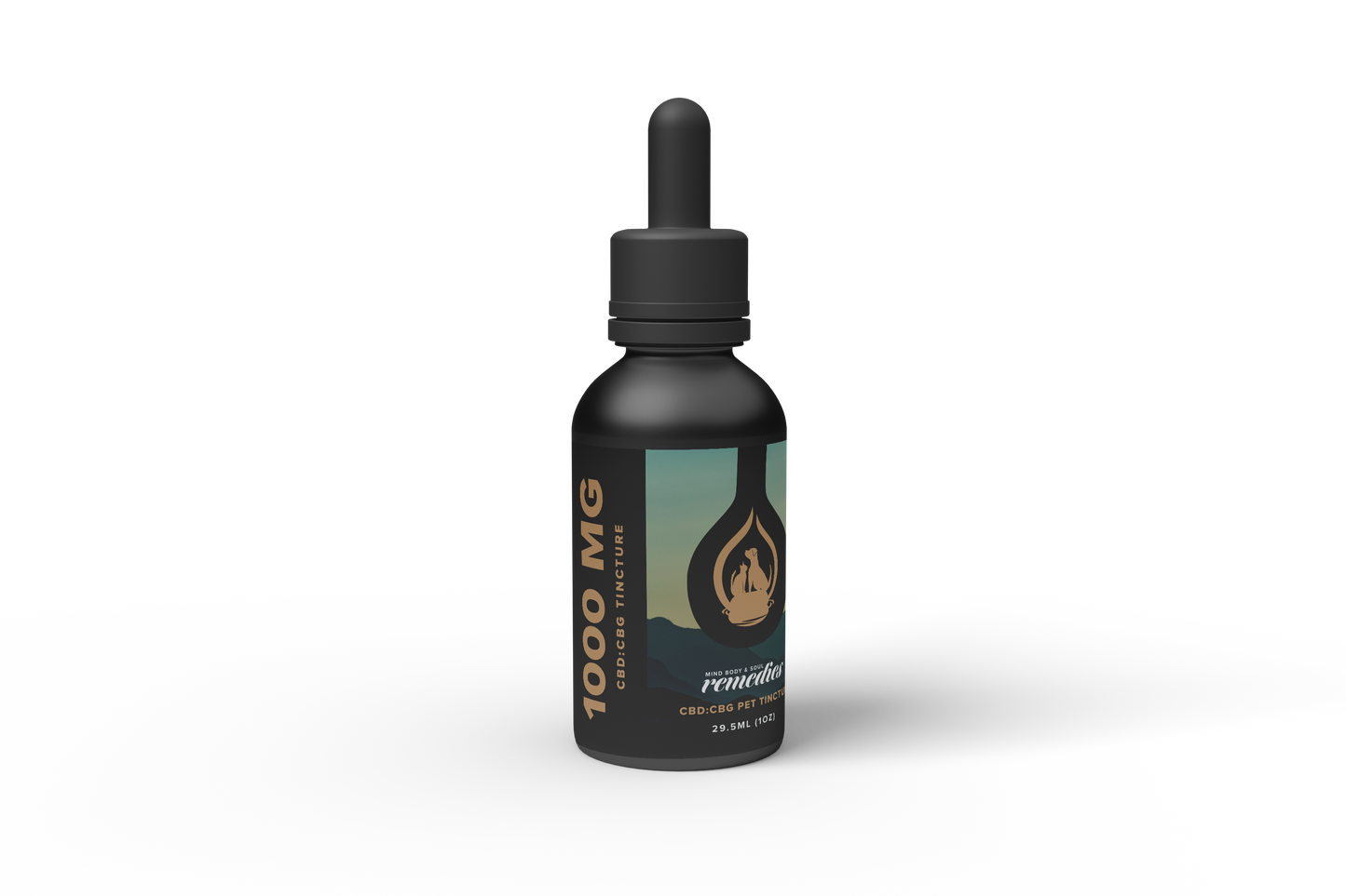 PET TINCTURE - 1000mg 1:1 CBD:CBG 1oz