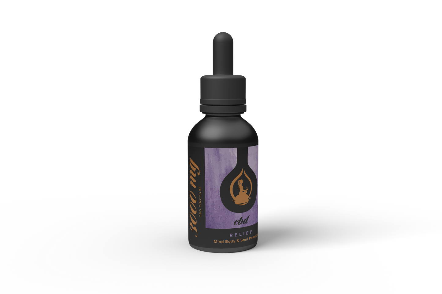 RELIEF - 3000mg CBD Tincture 1oz THC FREE