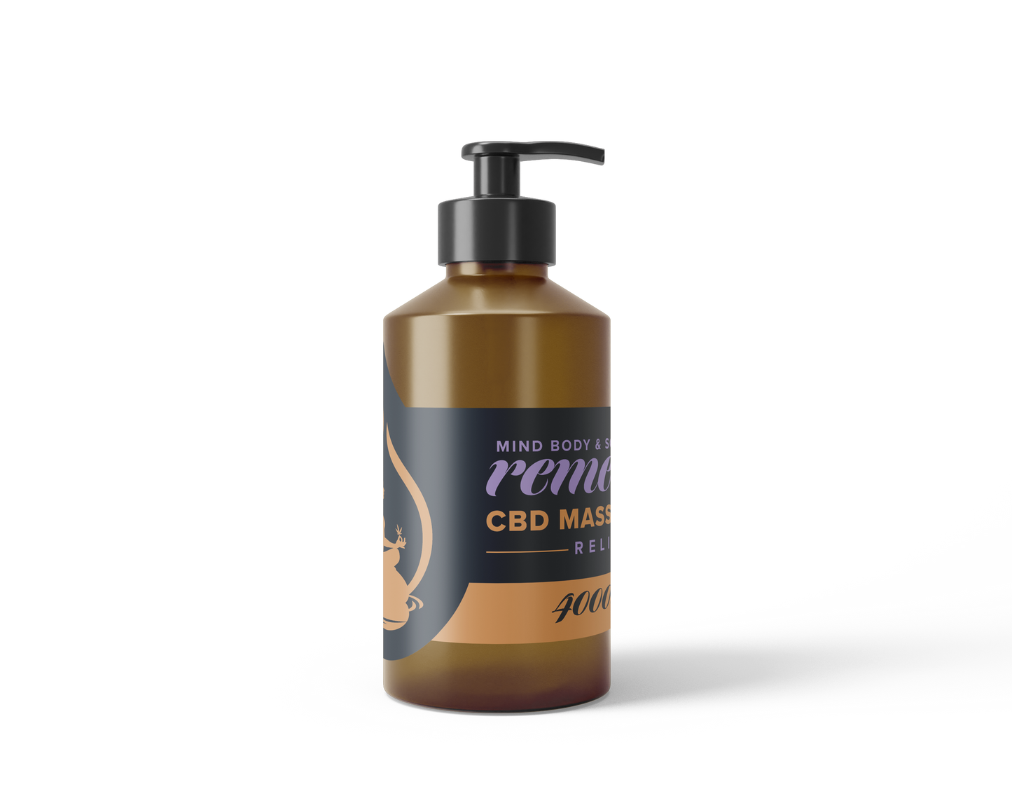 4000mg CBD Massage oil