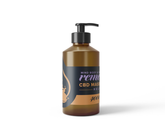 4000mg CBD Massage oil